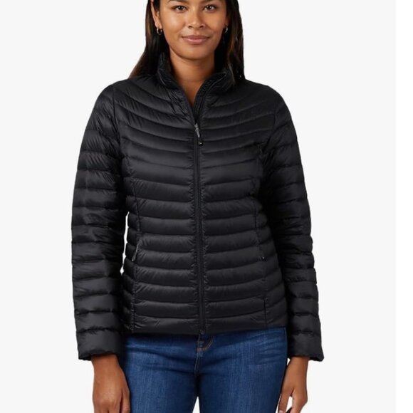 32 Degrees Womens Puffer Jacket Black Small - Picture 1 of 4